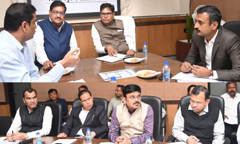 Review of Departmental Budget: Finance Minister OP Chaudhary reviewed the departmental budget of Food and Civil Supplies Department.