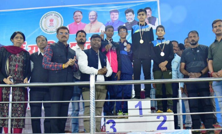 National School Sports Competition: Forest Minister Kedar Kashyap participated in the National School Sports Competition